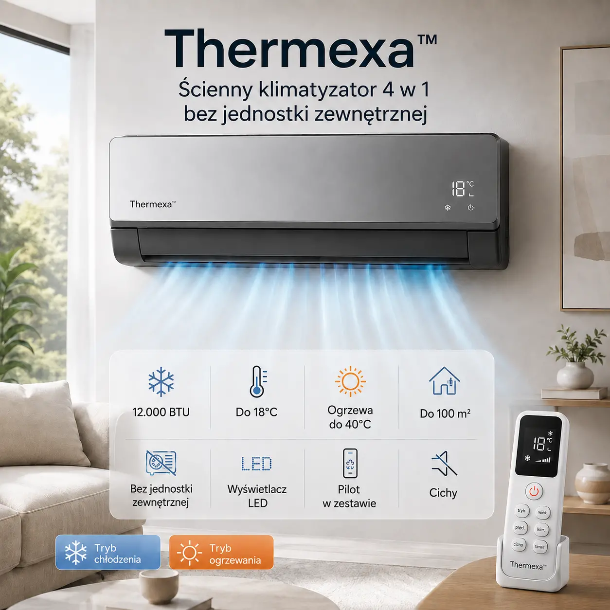 Klimatyzator ścienny Thermexa™